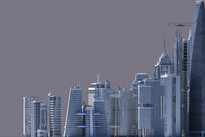 3D Generic Skyscrapers