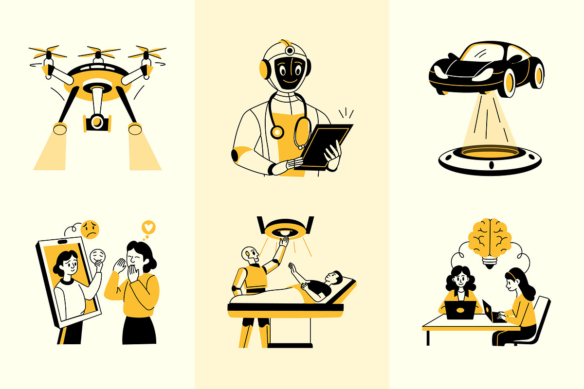 Animated Artificial Intelligence, a Solid Icon by Vectors Market (Photo 3 of 5)
