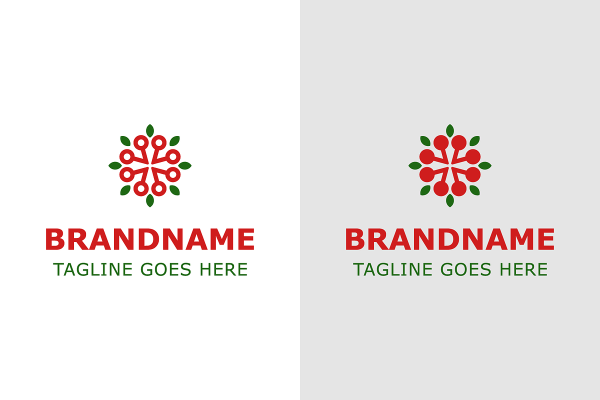 Cherry Group Modern Simple Logo Set, a Branding & Logo Template by Pray Art Design Studio (Photo 1 of 2)