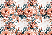 Tea Rose - Floral Patterns, a Pattern Graphic by Art Sproot (Thumbnail 8 of 8)