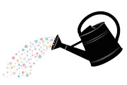 Watering Can Silhouette Bundle, an Illustration by Gaye Art (Thumbnail 19 of 31)