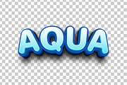 Aqua 3D Text Effect, a Brushes & More by Mily Studio (Thumbnail 3 of 4)