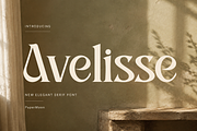 Avelisse - Modern Luxury Serif Font, a Serif Font by PaperMoon (Thumbnail 1 of 10)