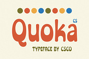 CS Quoka – Groovy Font, a Sans Serif Font by Craft Supply Co. (Thumbnail 1 of 8)