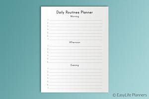 Household Planner 7x9 Printable