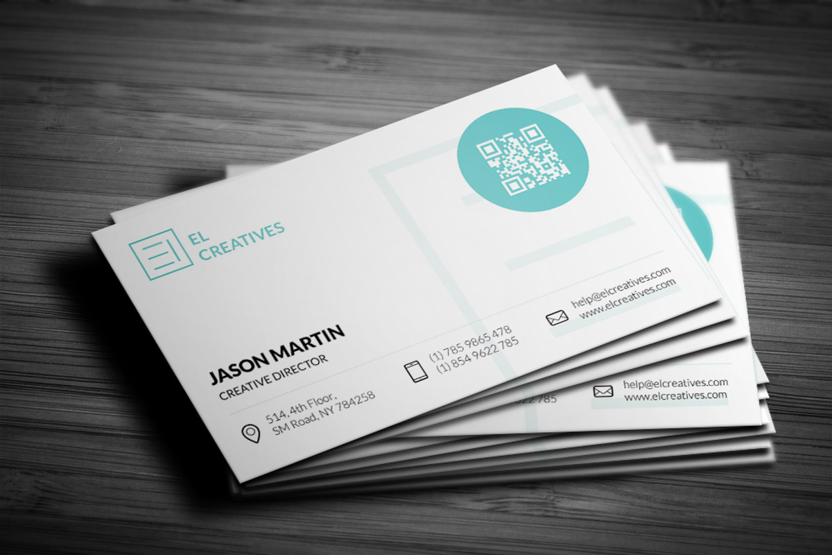 Creative Blue Business Card, a Business Card Template by bouncy (Photo 1 of 2)