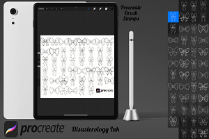 Ribbon Bows Set 2 Procreate Brush