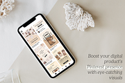 60 Pinterest Templates for Products, a Social Media Template by Made by Melody (Thumbnail 12 of 12)