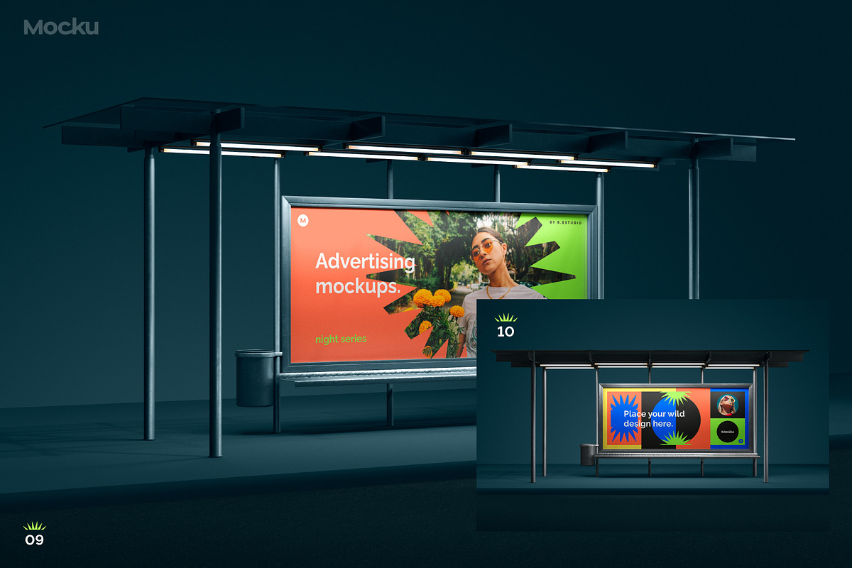 Advertising mockups - Night series, an Advertising Mockup by Mocku (Photo 9 of 15)