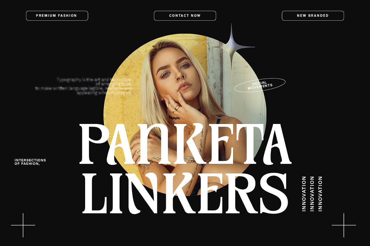 Meginer Nineties - Modern Serif, a Serif Font by Comactype Foundry (Photo 8 of 22)