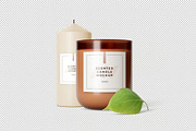 Glass Candle Mockup, a Product Mockup by zpackcreative (Thumbnail 4 of 4)