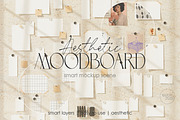 AESTHETIC MOODBOARD | mockup kit, a Product Mockup by yuliyuri.studio (Thumbnail 1 of 15)