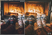 20 Christmas Time Lightroom Presets, an Action Add-On by Olg Store (Thumbnail 8 of 11)