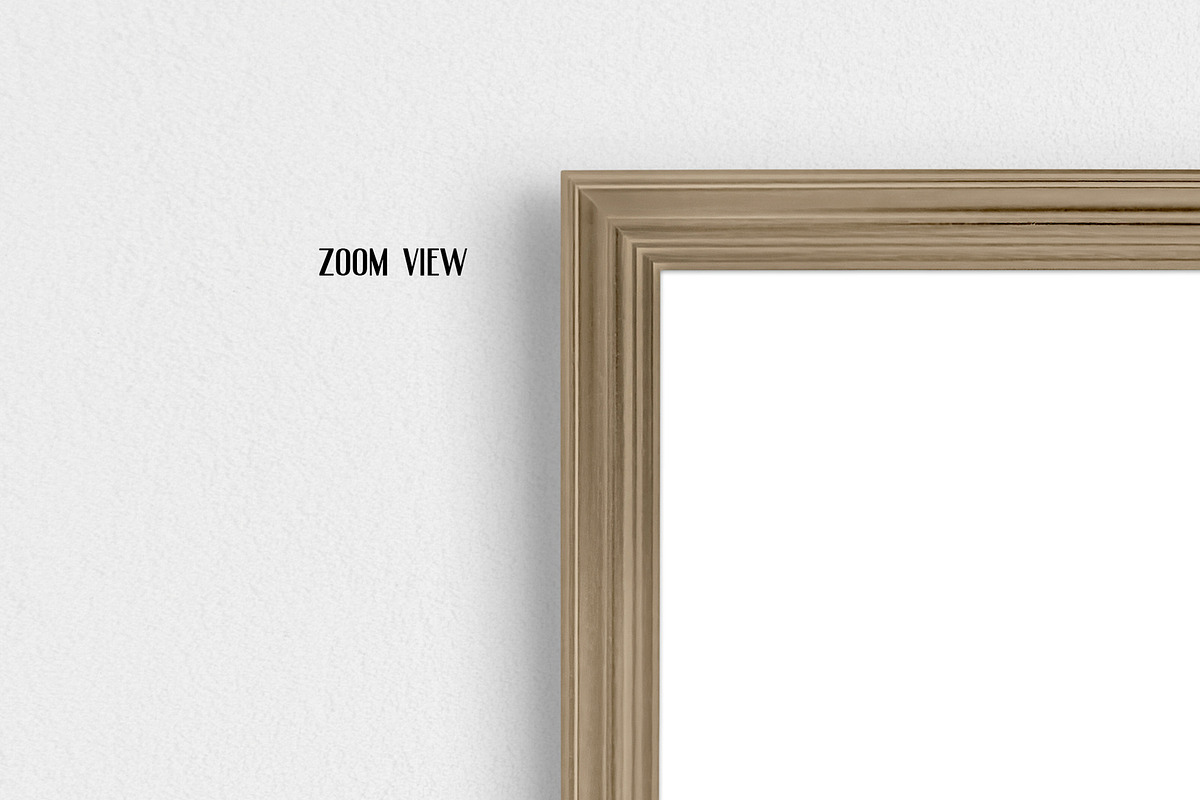 Isolated Old Frames Mockup, a Print Template by Dorado Stock (Photo 6 of 7)