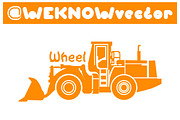Bulldozer and friend, an Object Graphic by weknow (Thumbnail 15 of 15)