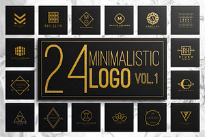 300 Premade Logos Bundle