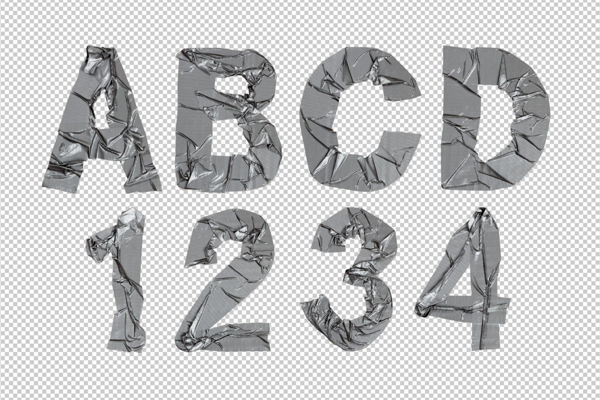 Duct Tape Font, a Font by Handmadefont (Photo 9 of 9)