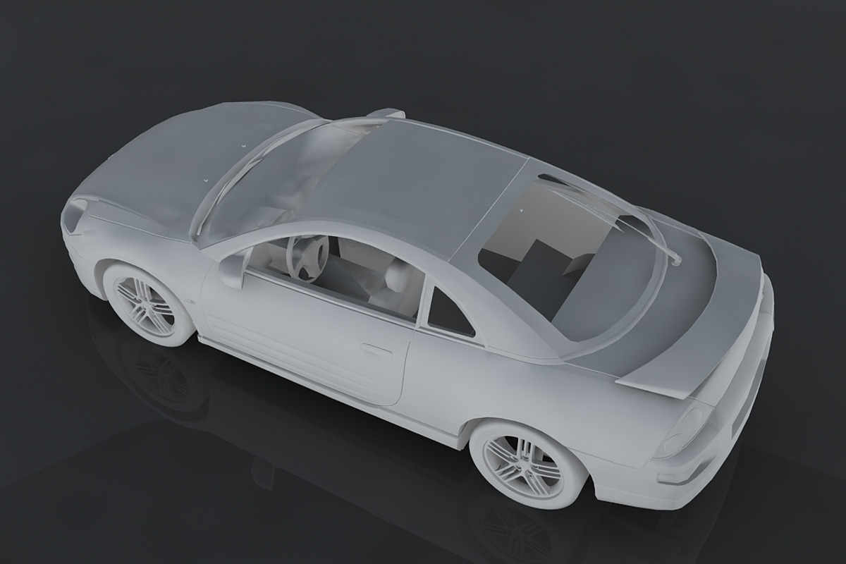 2003 Mitsubishi Eclipse GTS, a Cars & Vehicle 3D Model by valtriiu (Photo 8 of 12)