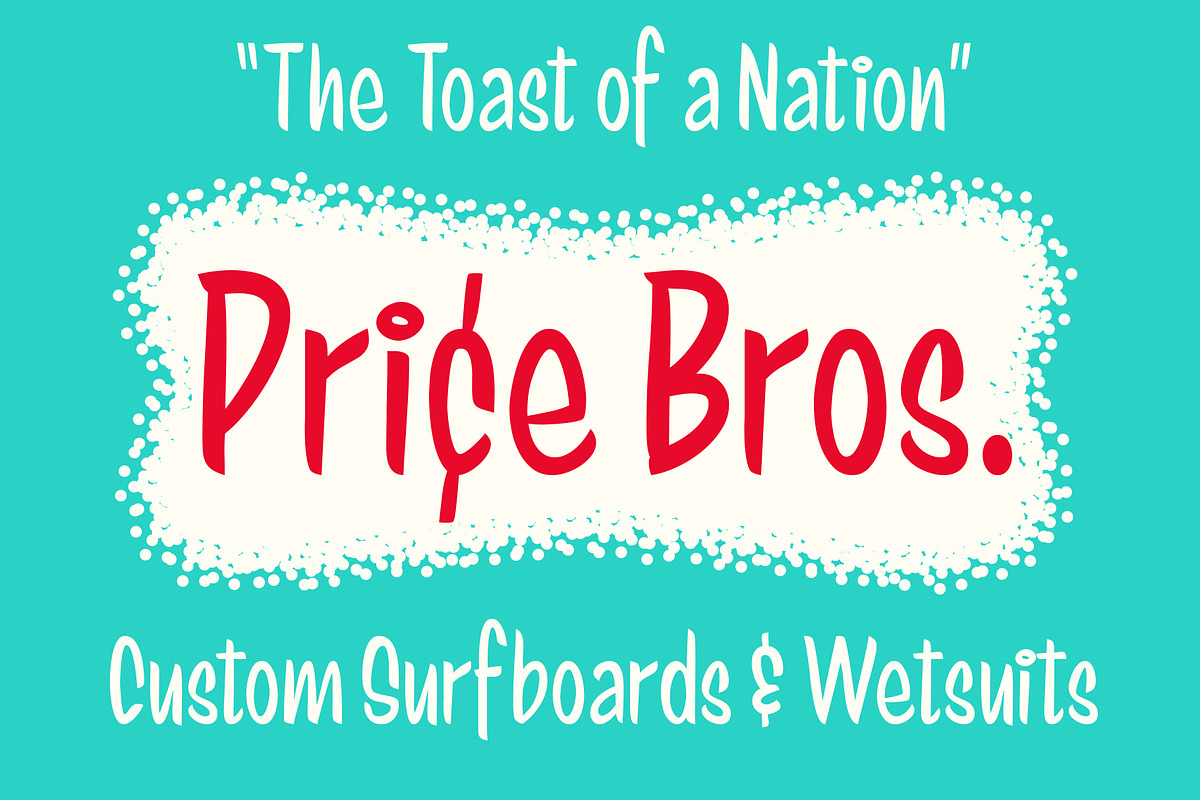 Just Right Casual Script, a Script Font by Price Foundry (Photo 6 of 8)