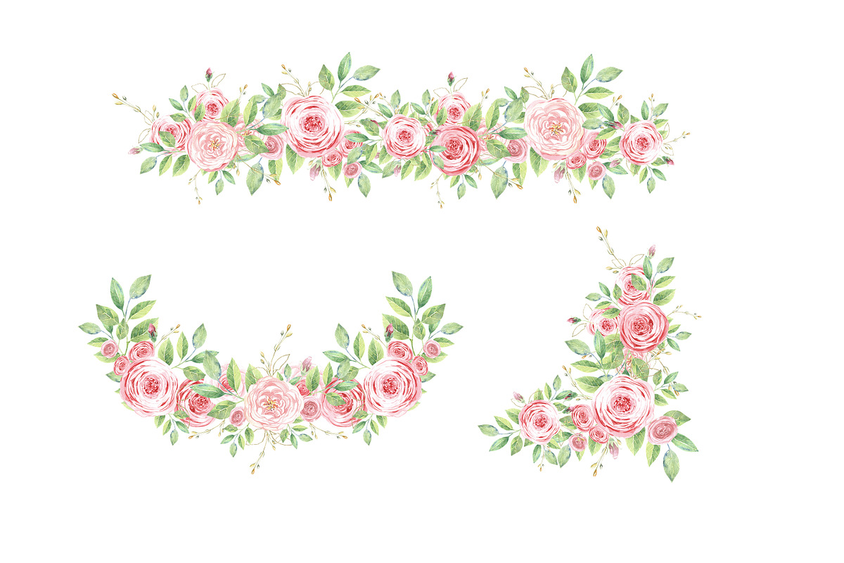 Pink flowers, an Illustration by Vasmila (Photo 5 of 8)
