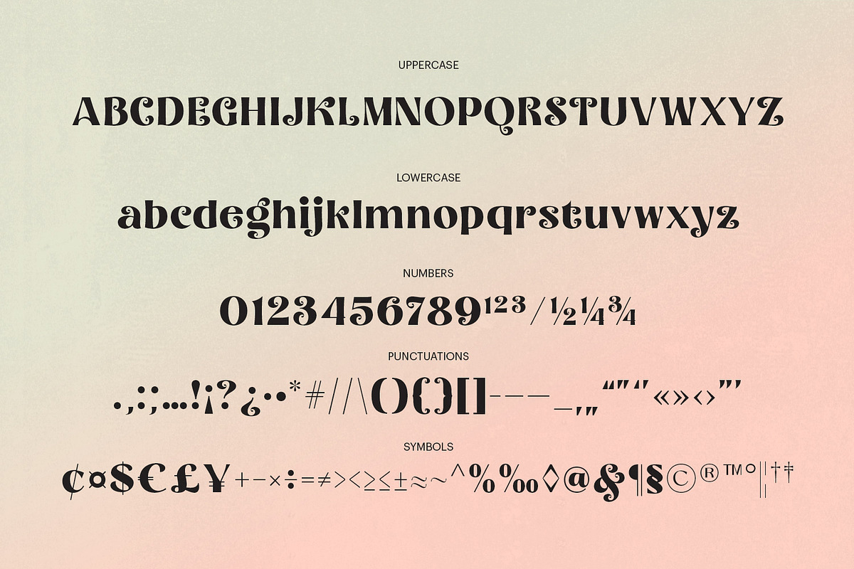 Bonello - Modern Display Font, a Font by creativemedialab (Photo 9 of 19)