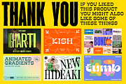 Animated Font Agharti, a Font by That That Creative (Thumbnail 9 of 9)