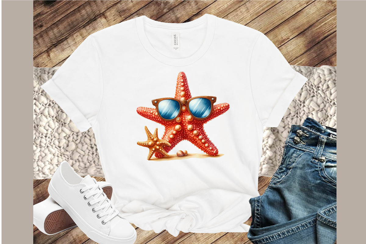 Watercolor Summer Animal Clipart, an Illustration by Sublimation Artist (Photo 4 of 6)
