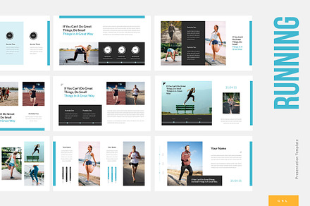 Running - Sport Google Slide