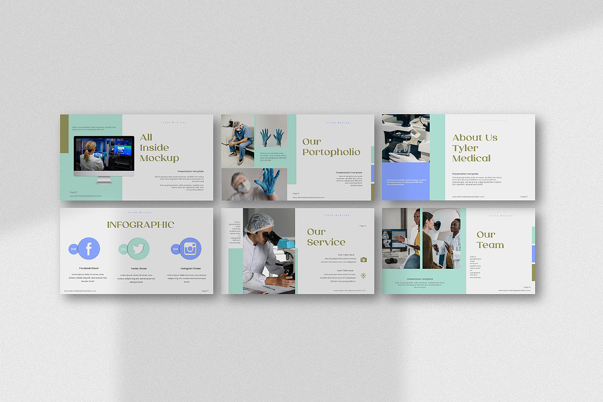 Tyler Medical Powerpoint Template, a Presentation Template by nyilstudio (Photo 7 of 7)
