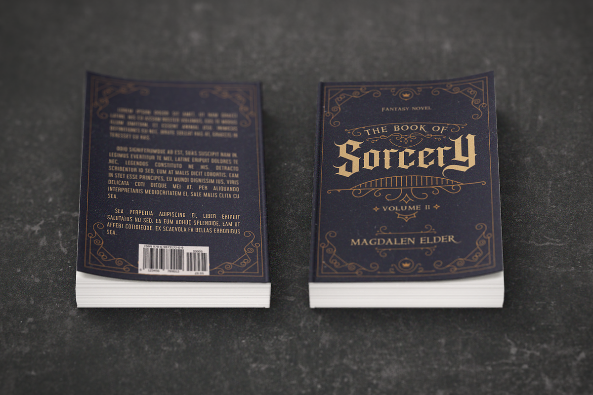 Book Cover Template 54, a Templates & Theme by Digital Goods (Photo 7 of 11)