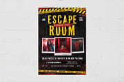Escape Room Flyer Template, a Flyer Template by BrandPacks (Thumbnail 2 of 5)