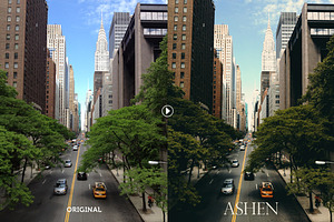 Ashen Photoshop Landscape Actions