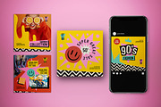90s Fashion Carousel Social Media, a Social Media Template by The Good Store (Thumbnail 2 of 6)