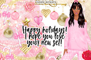 Christmas holidays illustrations, an Illustration by Libby Wishes (Thumbnail 9 of 9)