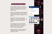 Systeme.io Violeta Night Waitlist, a Landing Page Template by Hayley's Digital Hub (Thumbnail 2 of 10)