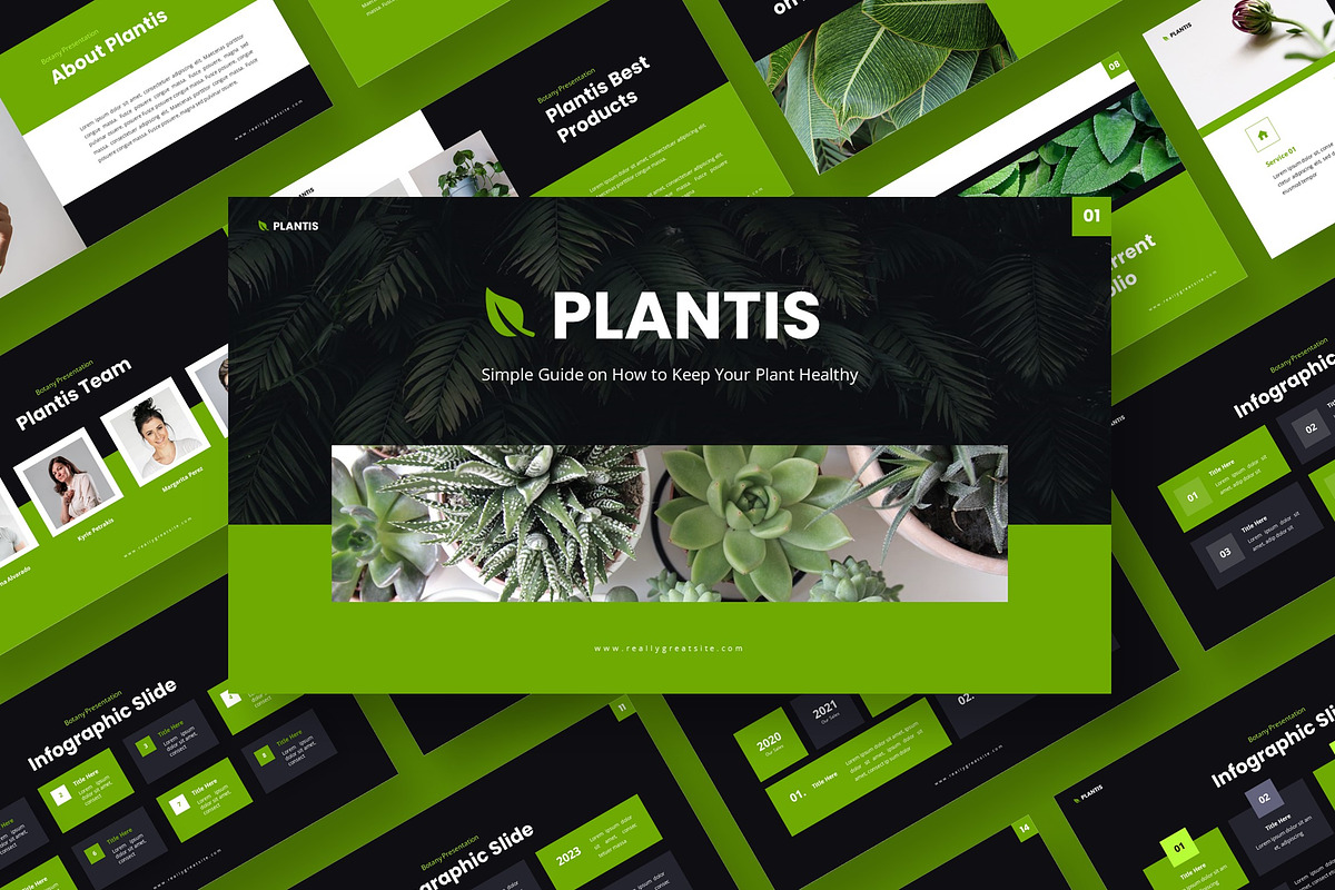 Plantis - Keynote Templates, a Presentation Template by Deepslide Studio (Photo 3 of 6)