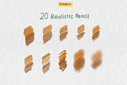 Coloring Pencil Procreate Brushes, a Brush Add-On by badrusblue (Thumbnail 4 of 6)