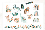 BLOOMY childish graphic collection, a Pattern Graphic by solmariart (Thumbnail 4 of 10)