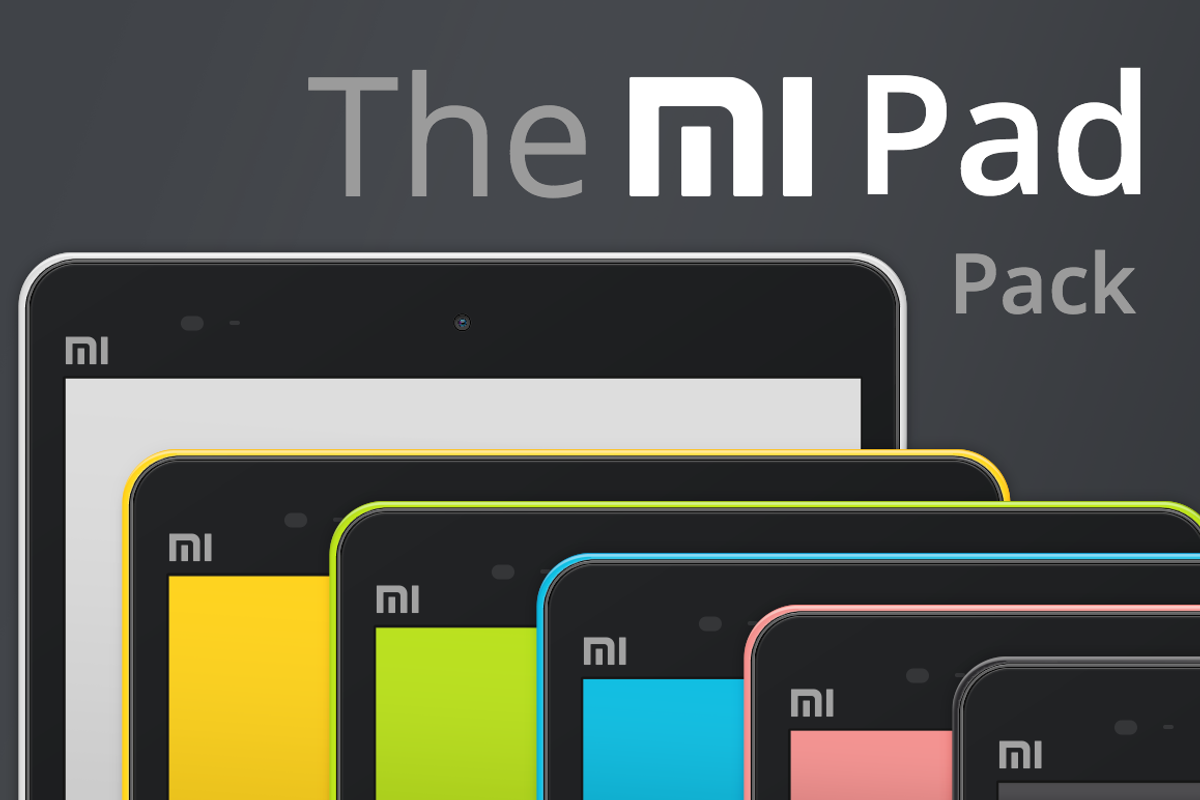 Xiaomi Mi Pad Vector Pack, a Product Mockup by Device Kits (Photo 1 of 4)
