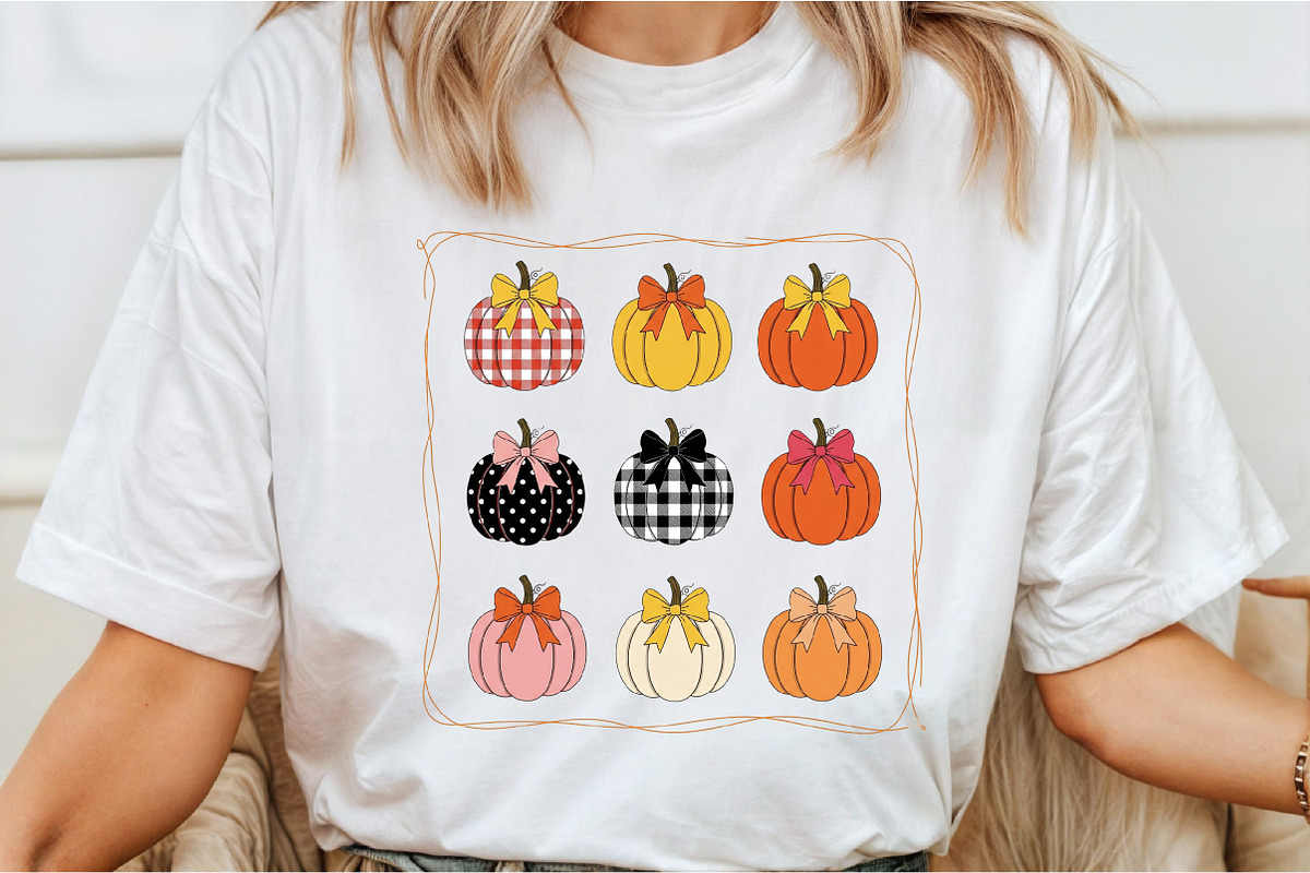 Watercolor Cute Pumpkins, Fall Clipa, an Illustration by DreamCafeArt (Photo 5 of 6)