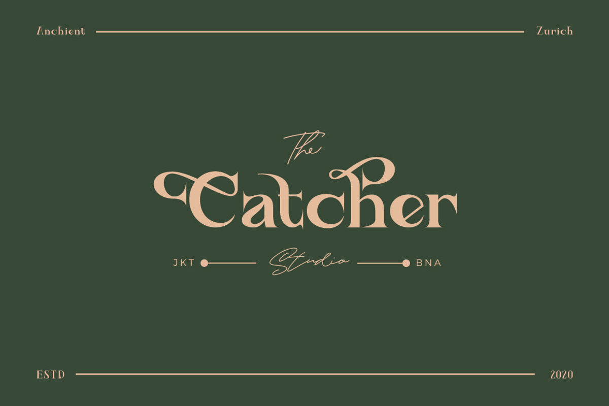 Ancient Zurich - Elegant Serif Logo, a Serif Font by Dirtyline Studio (Photo 5 of 22)