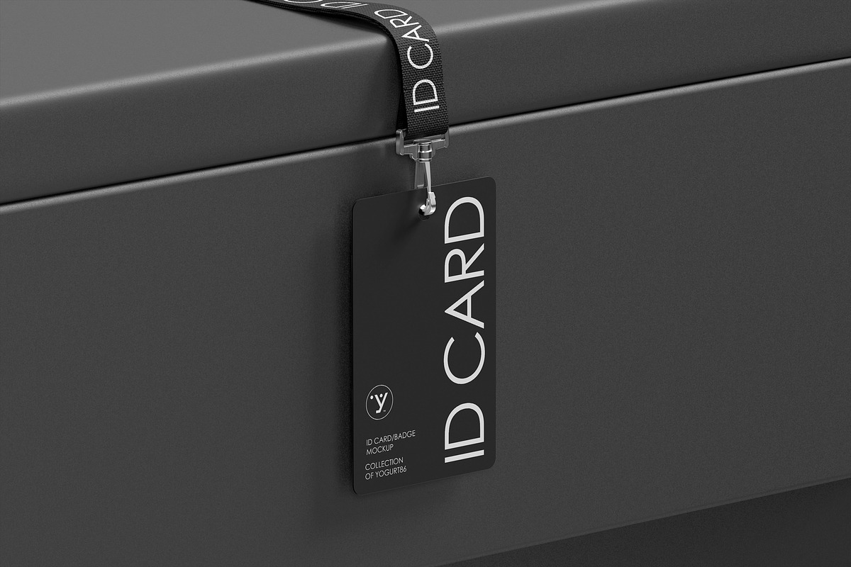 Leash ID Card Mock-up, an Advertising Mockup by Yogurt86 (Photo 6 of 10)