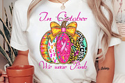 In October We Wear Pink Pumpkin Shir, an Illustration by Libby Wishes (Thumbnail 4 of 6)