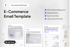 E-Commerce Email Template Kit