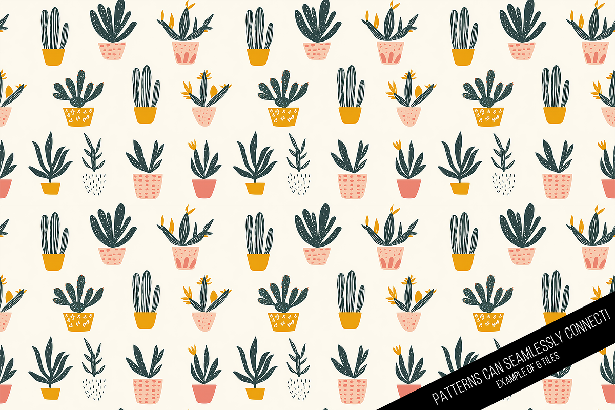Vintage Palm Springs Seamless, a Pattern Graphic by Chromolume Studio (Photo 5 of 15)