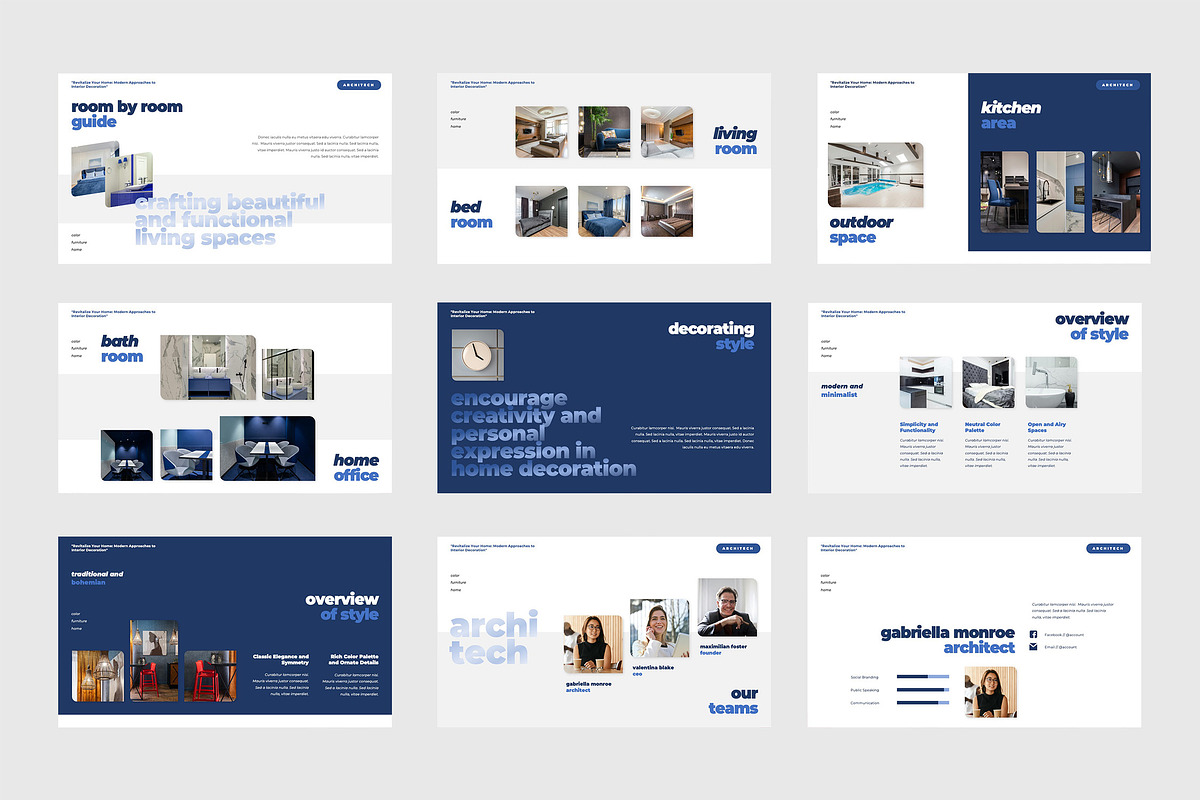 Architech Lookbook Powerpoint, a Presentation Template by TMint Creative (Photo 4 of 6)