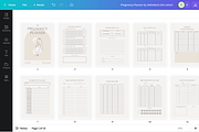 Pregnancy Planner Canva Template, a Presentation Template by HelloKarla (Thumbnail 7 of 7)