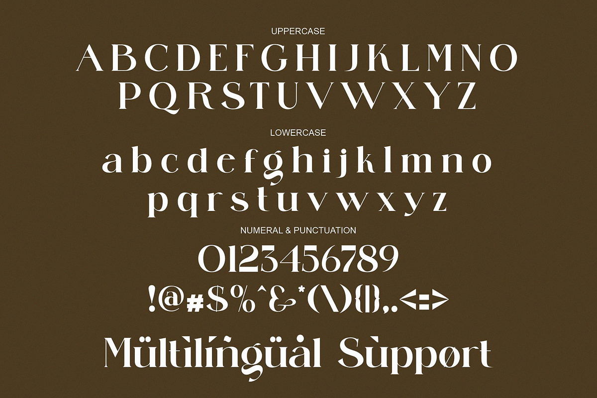 Gibatte Modern Serif Font, a Serif Font by Humaira_std (Photo 7 of 8)