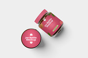 High Quality Bottle Glass Jar Mockup, a Packaging Mockup by Onezero (Thumbnail 5 of 5)