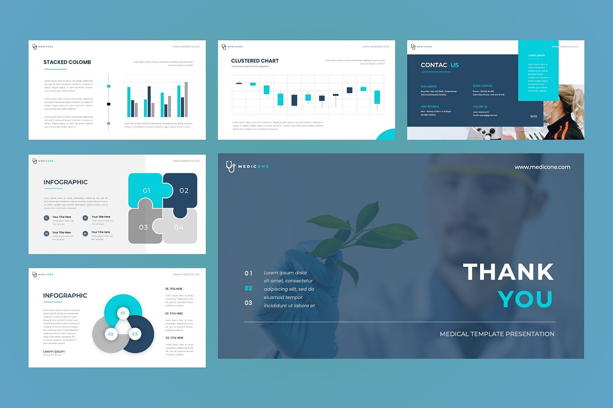 MEDICONE Medical Keynote Template, a Presentation Template by Rizki Herdian (Photo 6 of 6)